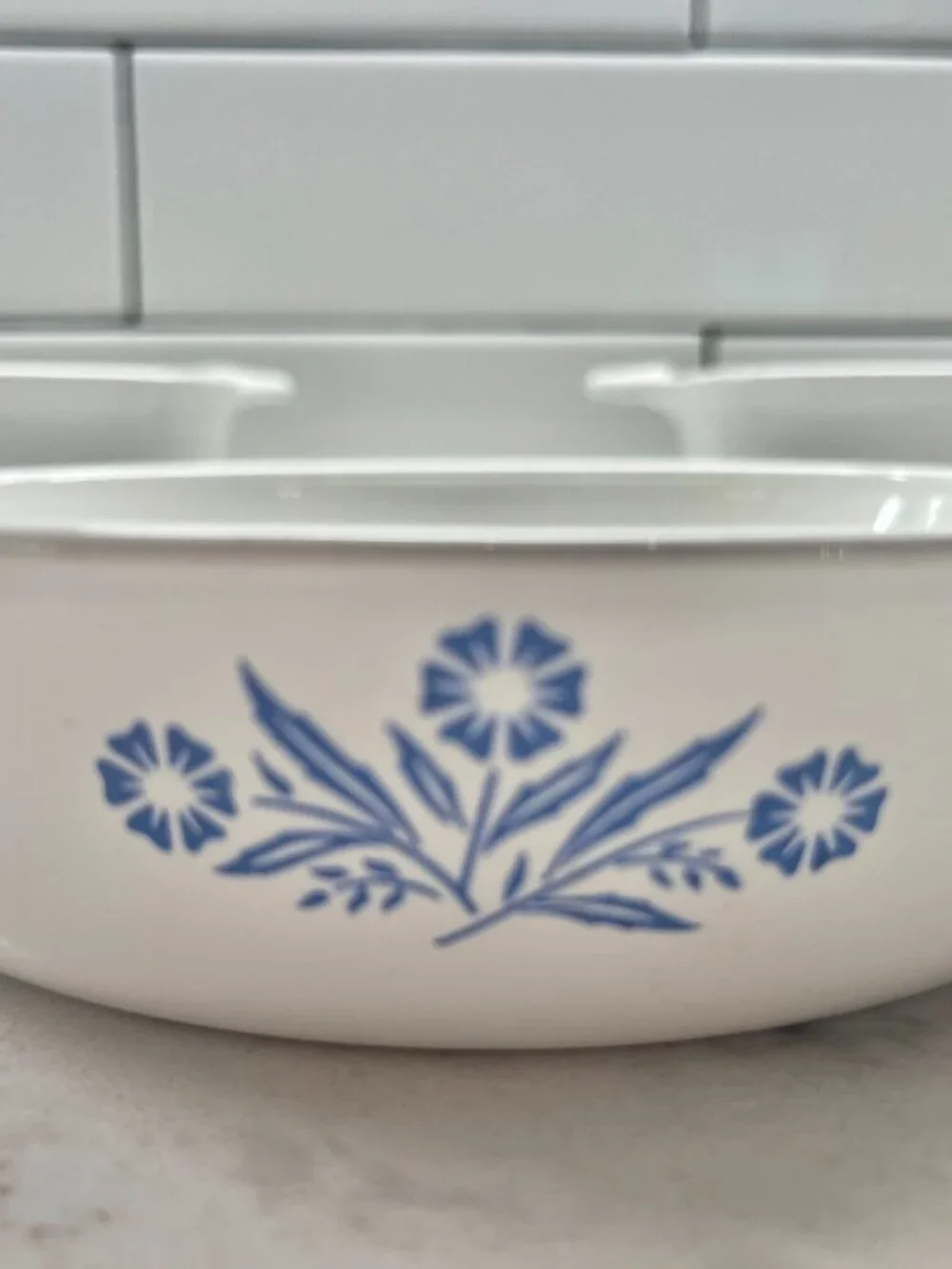 3-Piece Vintage Iconic Blue Cornflower CorningWare, Made in the USA